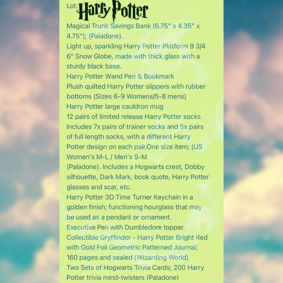 Huge New Harry Potter 20+ Gift Lot Warner Bros Paladone Noble Wizarding World - Picture 12 of 13